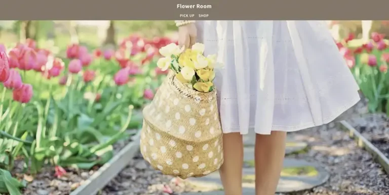Flower Room 架空のショップサイトのサムネイル